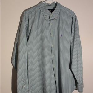 Ralph Lauren Mens Classic Fit Button Down Shirt
